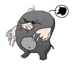 Underground animal is busy sticker #3883335