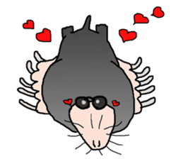 Underground animal is busy sticker #3883337