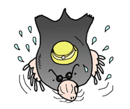 Underground animal is busy sticker #3883340