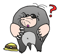 Underground animal is busy sticker #3883342