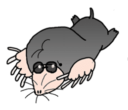 Underground animal is busy sticker #3883344