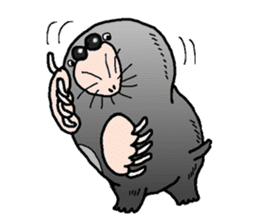 Underground animal is busy sticker #3883347
