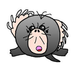 Underground animal is busy sticker #3883349