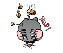Underground animal is busy sticker #3883351