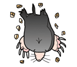 Underground animal is busy sticker #3883352