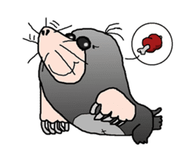 Underground animal is busy sticker #3883355