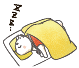 Sticker of nursing of an old dog sticker #3883609