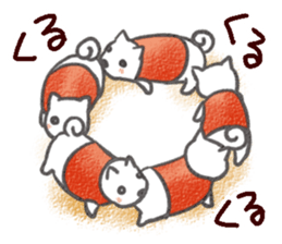 Sticker of nursing of an old dog sticker #3883624