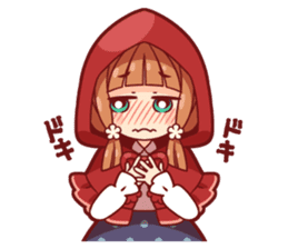 Little Red Riding Hood of the day sticker #3884407