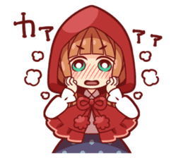 Little Red Riding Hood of the day sticker #3884408