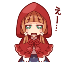 Little Red Riding Hood of the day sticker #3884409