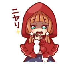 Little Red Riding Hood of the day sticker #3884411