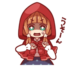 Little Red Riding Hood of the day sticker #3884418