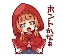 Little Red Riding Hood of the day sticker #3884424