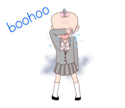 Himeji's ideal and reality. ~English~ sticker #3884444