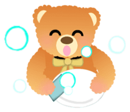 Happy Teddy 2 sticker #3884562