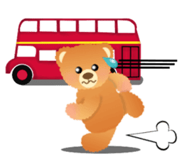 Happy Teddy 2 sticker #3884568