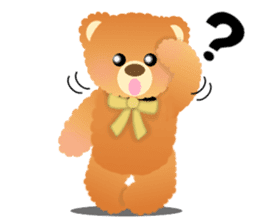 Happy Teddy 2 sticker #3884570