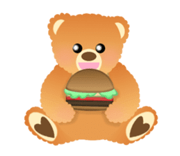 Happy Teddy 2 sticker #3884571