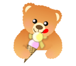Happy Teddy 2 sticker #3884573