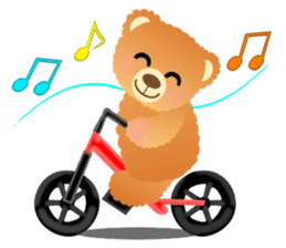 Happy Teddy 2 sticker #3884574