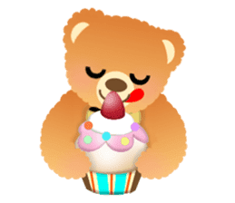 Happy Teddy 2 sticker #3884576
