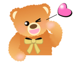 Happy Teddy 2 sticker #3884584
