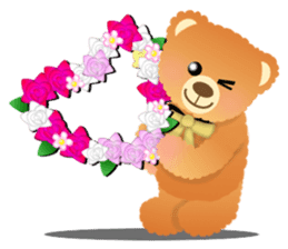 Happy Teddy 2 sticker #3884585