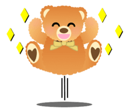 Happy Teddy 2 sticker #3884586