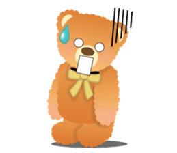 Happy Teddy 2 sticker #3884590