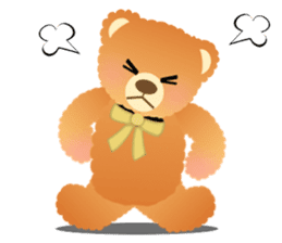 Happy Teddy 2 sticker #3884591