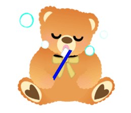 Happy Teddy 2 sticker #3884597