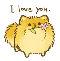 The Pomeranian!! sticker #3884818