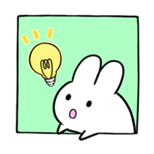 The sticker of "a snowrabbit" sticker #3885448