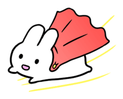 The sticker of "a snowrabbit" sticker #3885450