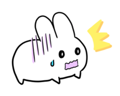 The sticker of "a snowrabbit" sticker #3885457