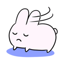 The sticker of "a snowrabbit" sticker #3885458