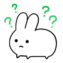 The sticker of "a snowrabbit" sticker #3885465