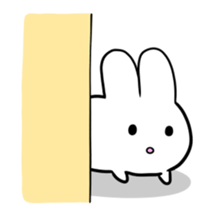 The sticker of "a snowrabbit" sticker #3885470