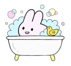 The sticker of "a snowrabbit" sticker #3885472