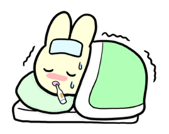 The sticker of "a snowrabbit" sticker #3885480