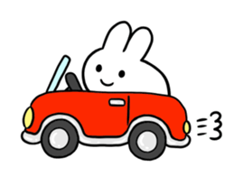 The sticker of "a snowrabbit" sticker #3885482