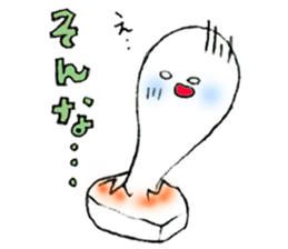 Cute rice cake sticker #3885724