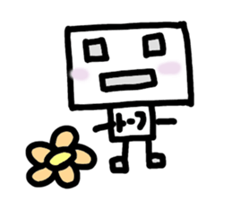 Happy cute monsters sticker #3886082