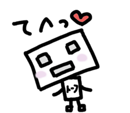 Happy cute monsters sticker #3886084