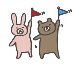 KUMAO and USAKO Vol.2. sticker #3886094