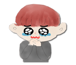 Happy little C sticker #3886315