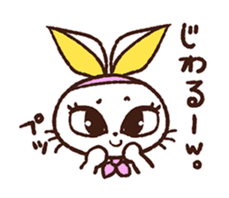 rabbicat sticker #3886528