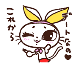 rabbicat sticker #3886530