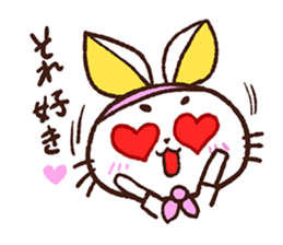 rabbicat sticker #3886557